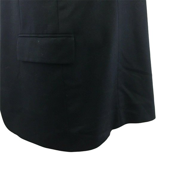 Dillards Ralph Lauren Suit Jacket Blazer Sports Coat Mens 44R Wool Black - Picture 8 of 12